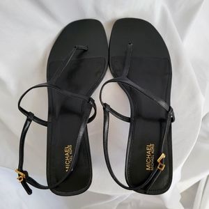 MICHAEL KORS Heeled Sandals Black Size 11